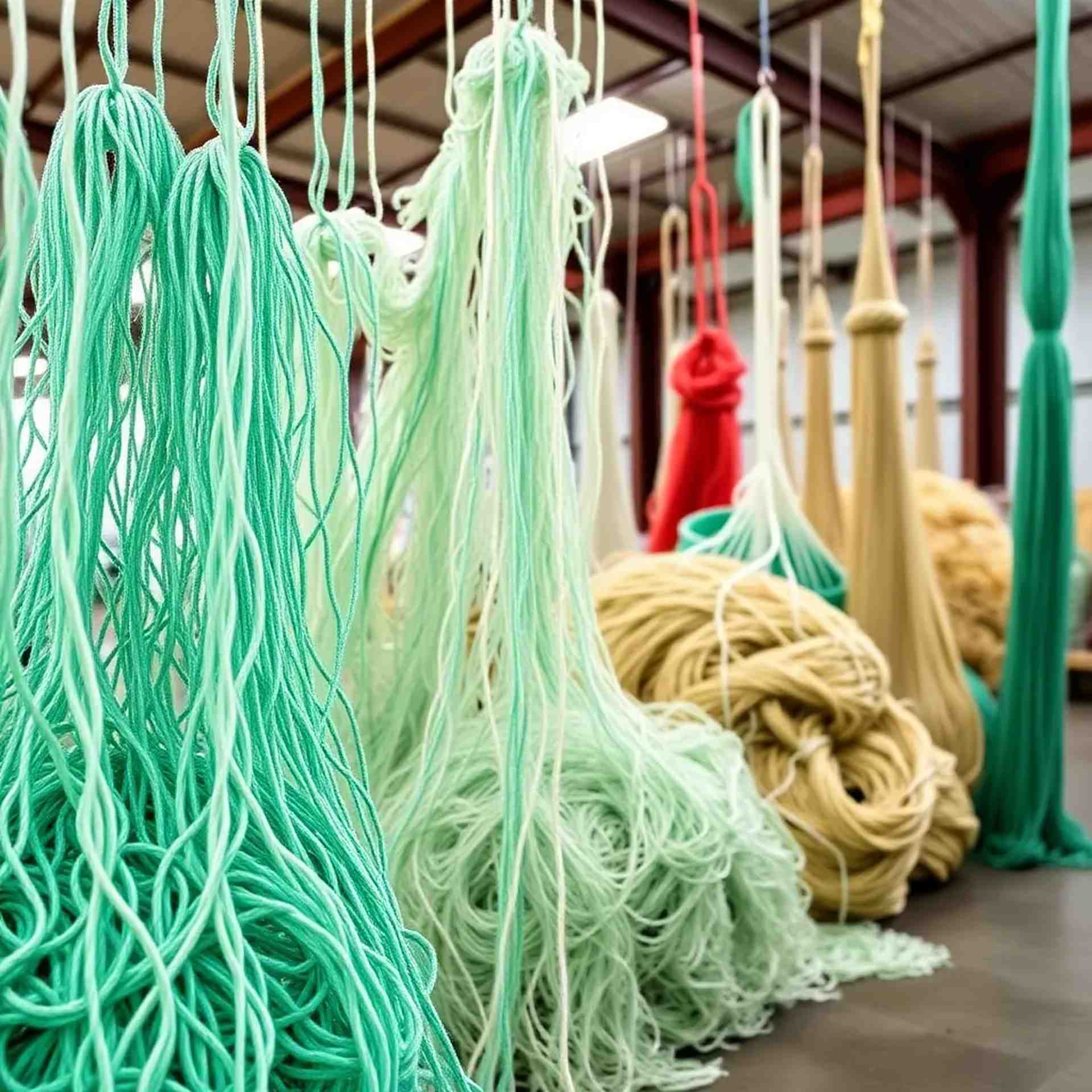 Fishing net recycling process